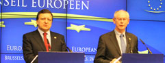 Barroso (tv) og Rompuy orienterer
