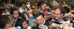 Kommissionsformanden Barroso under mandatforhandlingerne i juni 2007