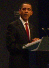 Den amerikanske præsident, Barack Obama 