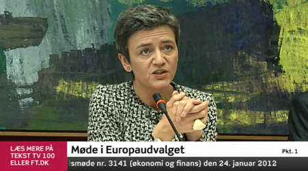 Behandling af finanspagten i Europaudvalget den 20. januar 2012