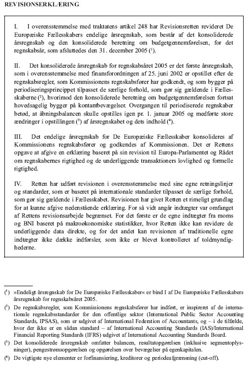 Revisionserklæring