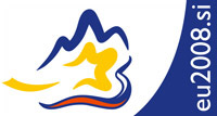 Det slovenske EU-formandskabs logo