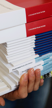 Du kan bestille gratis materiale om EU hos EU-Oplysningen